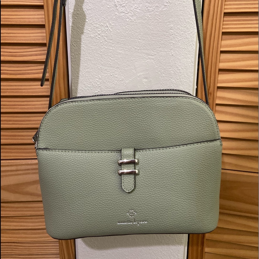 mint crossbody purse